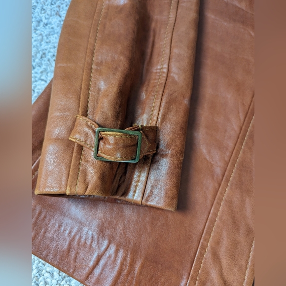 Gorgeous 70s Vintage Skin Gear Leather Jacket - Picture 12 of 14